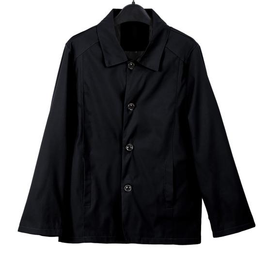 Jaqueta masculina primavera outono manga longa gola virada para baixo único breasted cor sólida blazer de negócios terno casaco casual