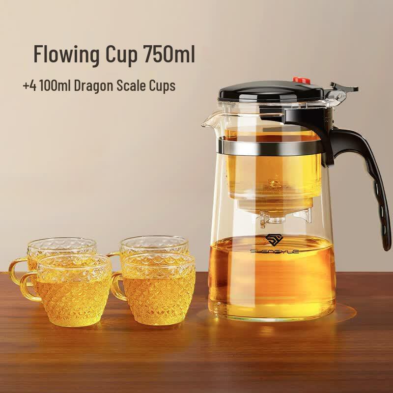 Yuluo Glass Tea Infuser Teapot