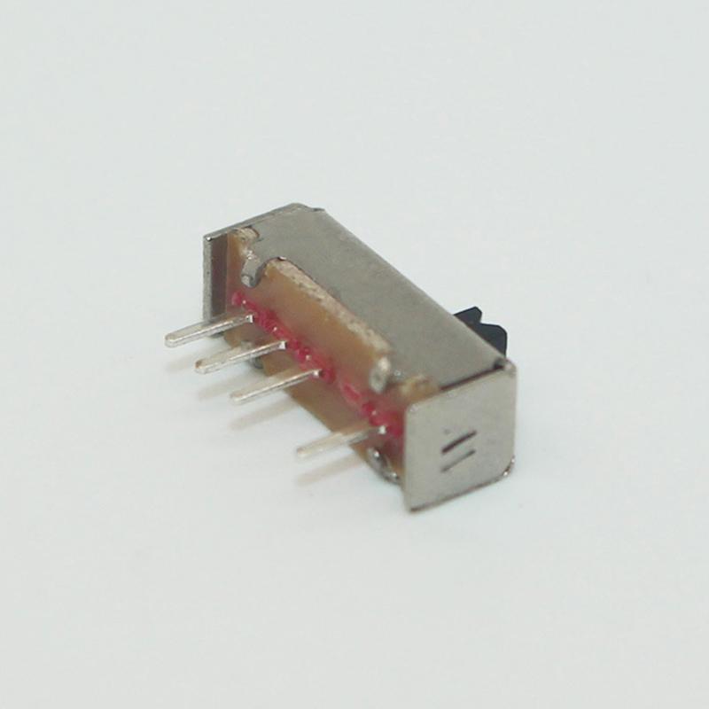 10Pcs Ss13D07Vg2 4 Pins 3 Position 1P3T Toggle Switch Double Vertical Sliding Switch Handle Length 2Mm Bracket
