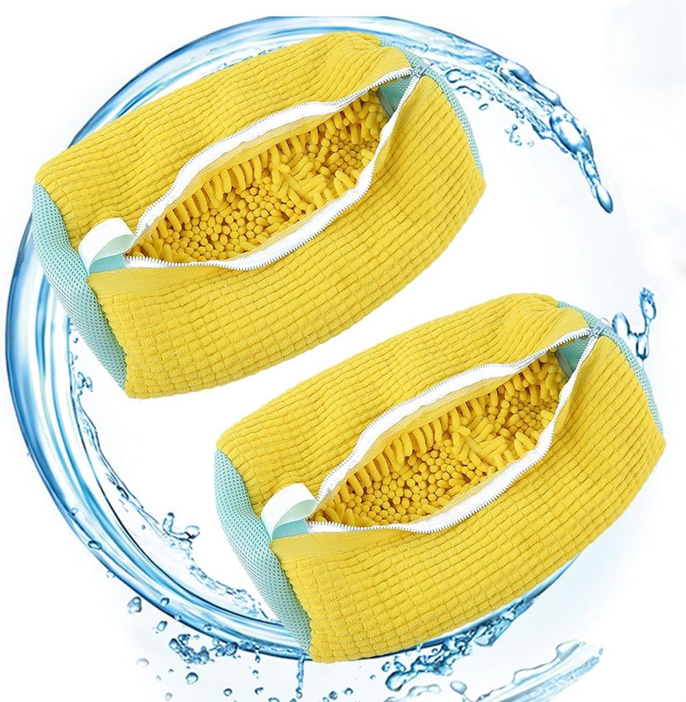 Reusable Shoe Cleaning Bag for Washing Machine Durable Sneaker Washing Bag for Washer and Dryer For Household Cleaning