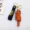 Italian Brainrot Children Cartoon Keychain Tung Tung Tung Sahur Tralalero Tralala Cute Keyring Funny Meme Bag Anime Pendant Gift