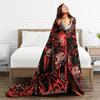 Dark Gods Blanket  Soft Funny Plush Throw Blanket For Couch Chair Sofa Bed Picnic Flannel Bedspread Bed Cover