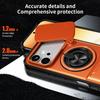 KEYSION Magnetic Phone Case for HONOR 600 600 Pro 5G Slide Camera Protection Upright Kickstand 360° Ring Shockproof Back Cover