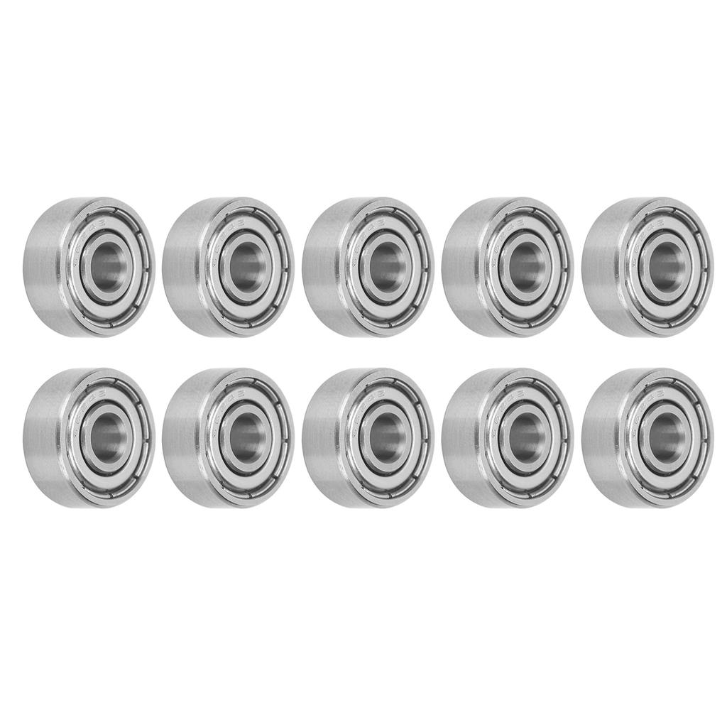 10PCS S624ZZ 4x13x5mm kuličková ložiska z nerezové oceli pro longboardy díly kolečkových bruslí