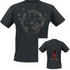Camiseta Rider Queens of The Stone Age Masculina Feminina Banda de Metal Rock Estampa 100% Algodão Verão Streetwear Top
