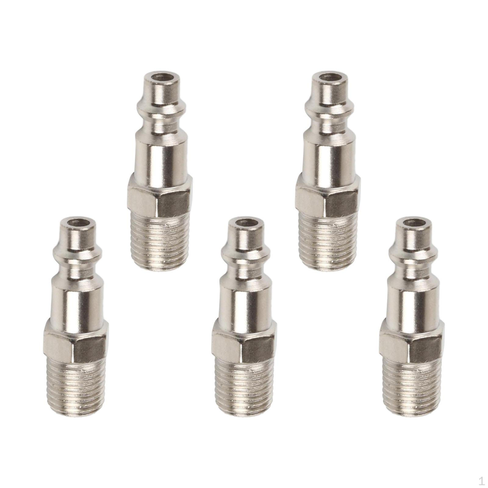 

Комплект из 5 воздушных соединителей и муфт для шланговых фитингов Male External Thread