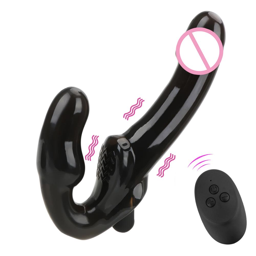 Juguetes sexuales para parejas pene postizo Correa en vibradores consoladores mujeres estimulador de clítoris Vaginal hombres tapón Anal tapones para glúteos productos eróticos