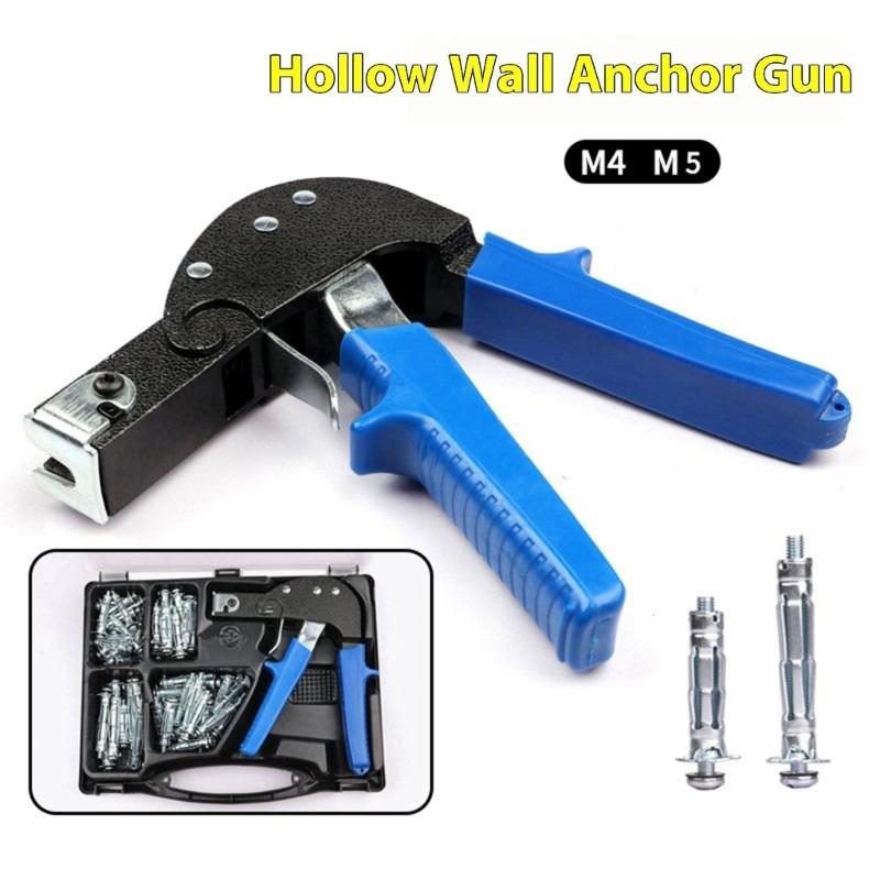 Professional Riveter Set Includes 72 Accessories Ergonomic Handle And Durability Construction For Woodworking Projects