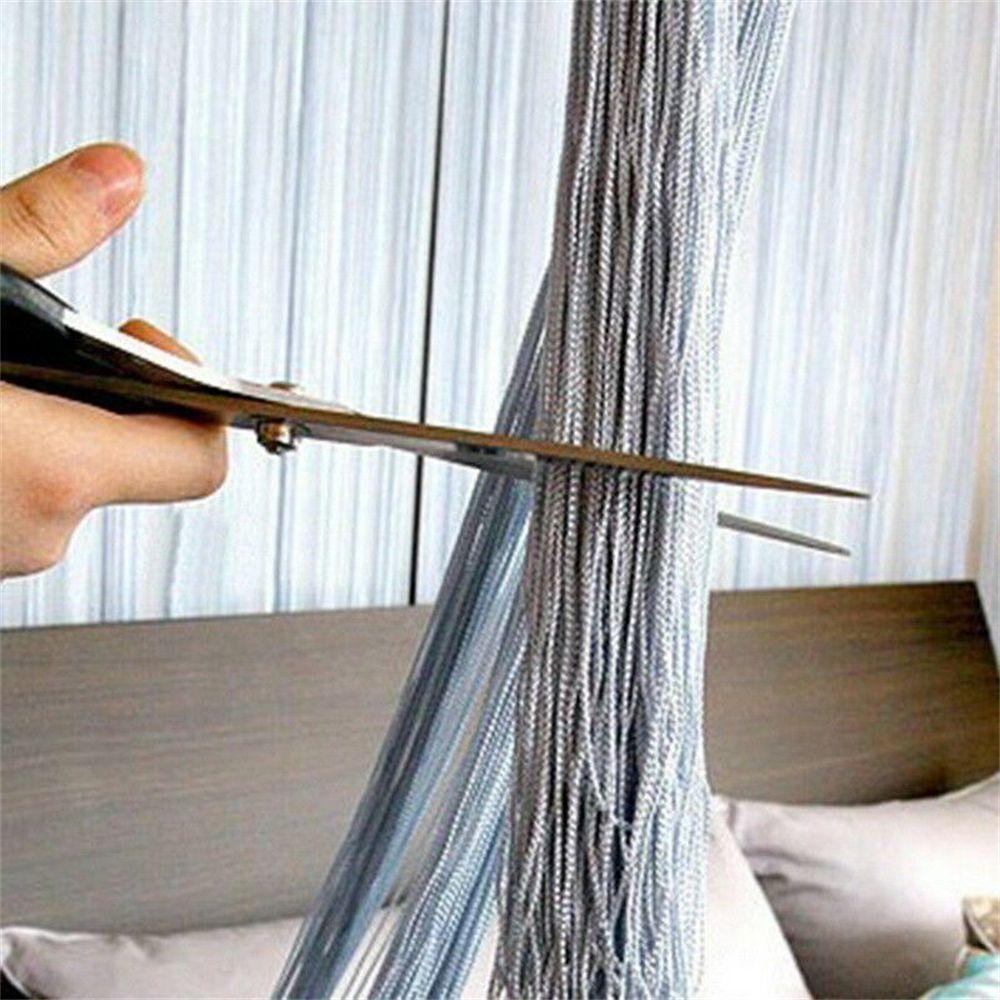 Room Divider Net Tassel Screen Panel Hanging Beaded Curtains Door Fly Screen String Curtain