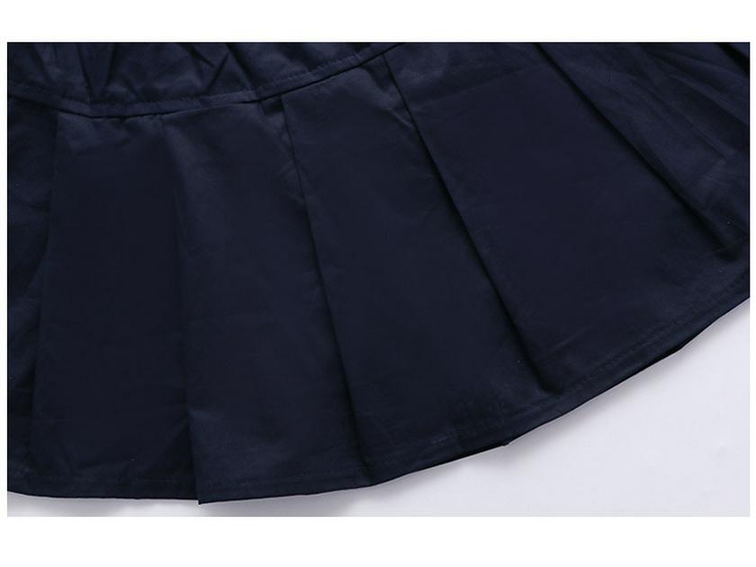 Conjunto de Canto para Uniforme Escolar de Verão Infantil - 1 de Junho: Combinação Pai-Filho para Apresentações do Ensino Fundamental I e II