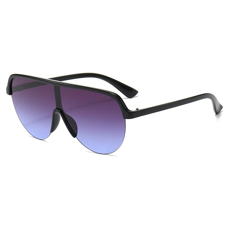 Trendy One-Piece Large Frame Cycling Goggles - European & American Fashion Sunglasses