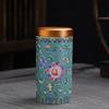 Ceramic Empty Tea Tin Can Mini Storage Jar Storage Can Tea Packaging Box  Tea-leaves Packaging
