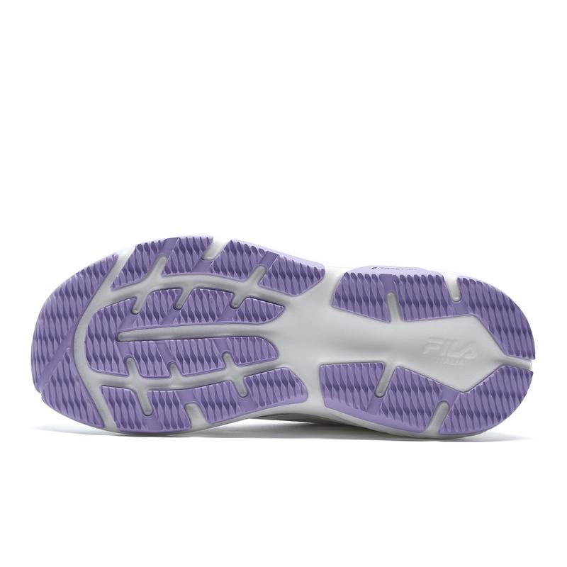 Fila Nuvole 2 Solid Color Minimalist Versatile Low-Top Running Shoes Women Sneaker FILA-White A12W431112FWT