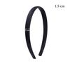 Black Simple Wide Headband Girl Women Black White  DIY Craft Material Cloth Headband Semi-finished Hair Accessories