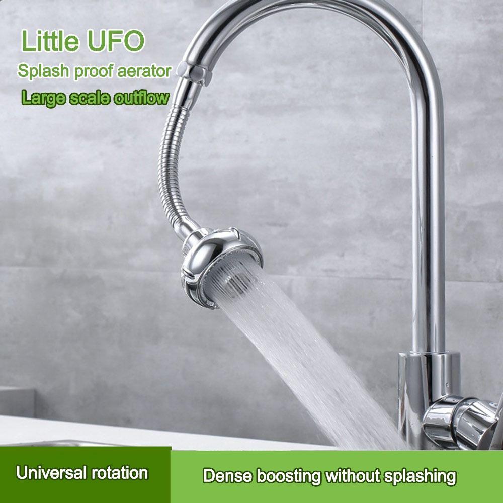Nowa 2-trybowa Dysza Kranowa 360° Obrót Odporna na Rozpryski Wzmacniacz Głowica Natryskowa Adaptery Przedłużające Kran Kuchenny Uniwersalny