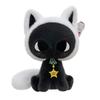 Cute Star Moon Black Cat Doll Cat Plush Toy Children's Birthday Gift Catching Doll