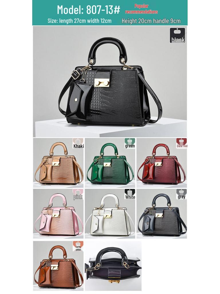 2023 Damen Eidechsenmuster Zweiteiliges Schulter- & Umhängetaschen-Set - Europäische & Amerikanische Mode