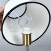 Modern Rechargeable Led Table Lamps Cordless Restaurant Fabric Desk Lamp Bedside Light