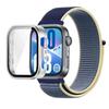 Pasek Nylonowy+Etui PC do Huawei Watch Fit 3/4/4 Pro Chroniące przed Upadkiem+Wygodna Oddychająca Opaska na Nadgarstek Correa