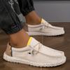Scarpe da Uomo Tela Mocassini Comode Traspiranti Scarpe Casual da Uomo Scarpe da Guida Scarpe Vulcanizzate Scarpe Basse da Uomo Scarpe da Passeggio da Uomo