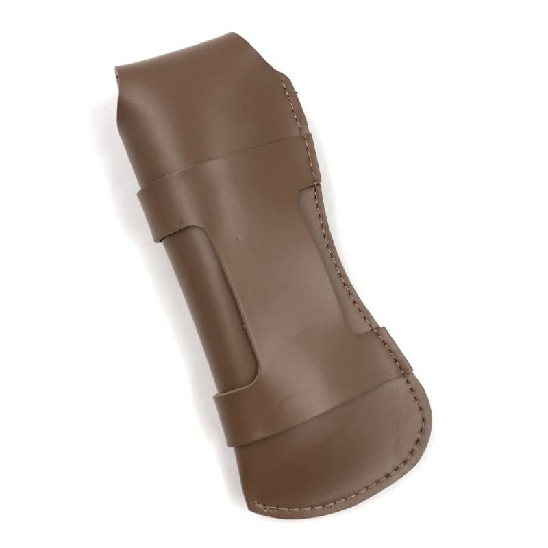 Horizontal Carry Cutter Pouch Belt Leather Folding Cutter Snap Case Holsters