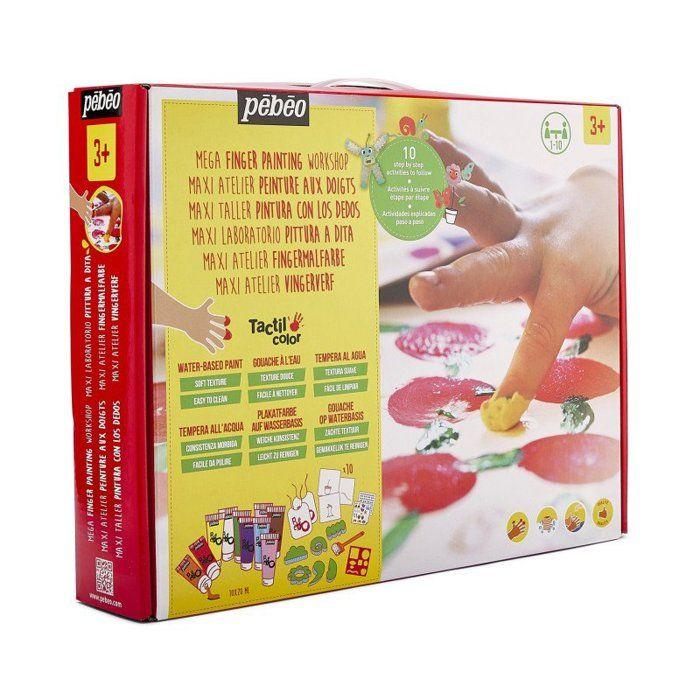 Coffret créatif - Tactilcolor - Mon atelier - Multicolore - 1 coffret avec stickers - Pour enfants