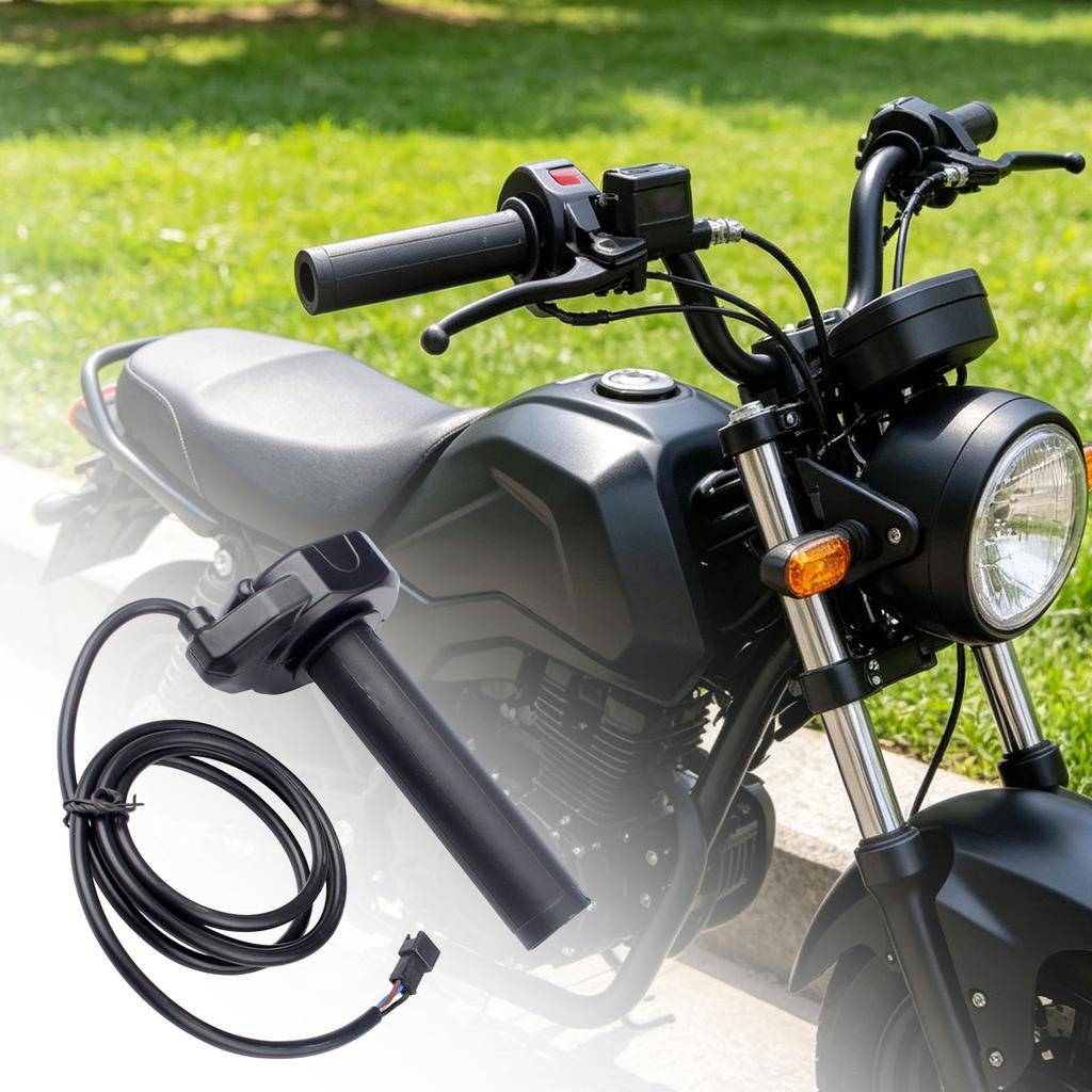Electric Bike Throttle Handlebar for Surron Smooth Acceleration Control Ebike Throttle Kit for Ridstar Q20 Electric Dirt Bike