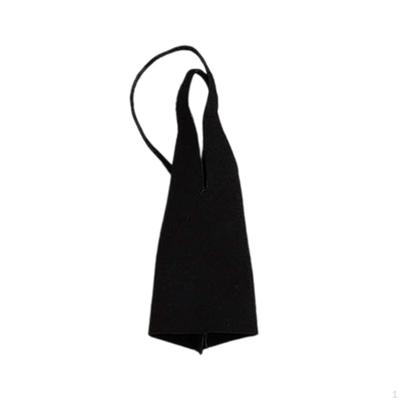 Vestido sin mangas 1/12 Elegante Cosplay Retro Corbata de Cuello Mini Corto para Figuras de Acción de 6'',