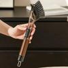 Replacement Head Pot Cleaning Brush Long Handle Kitchen Cleaning Brush Pot Scrubber  Sink