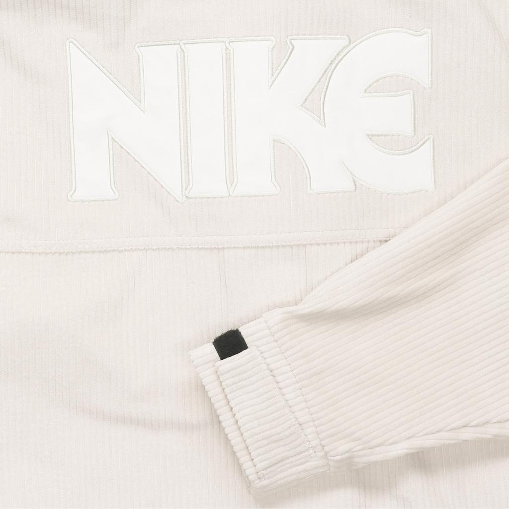 New Nike Women's Smiley Corduroy Collared Sport Jacket Pink HF0355-104