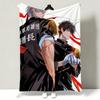 Anime G-Gintama Throw Soft Warm Flannel Throw Blanket, Multi-use for Sofa Bed Office Nap