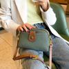 Genuine Leather Bag for Women Small Square Bag Retro Shoulder Crossbody Bag Luxury Bag for Ladies Designer Feminine Fashion