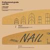 Double Sided Nail File Buffer With Scale 100180 Grit for Fast Nail Shaping and Polishing Professional Manicure Tool