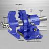 Moly 10-Inch Heavy-Duty Multi-function Bench Vise