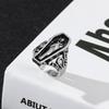 Vampire Coffin Pharaoh Ring Jewelry Men's Trendy Ring Hip Hop Goth Skull Ring None
