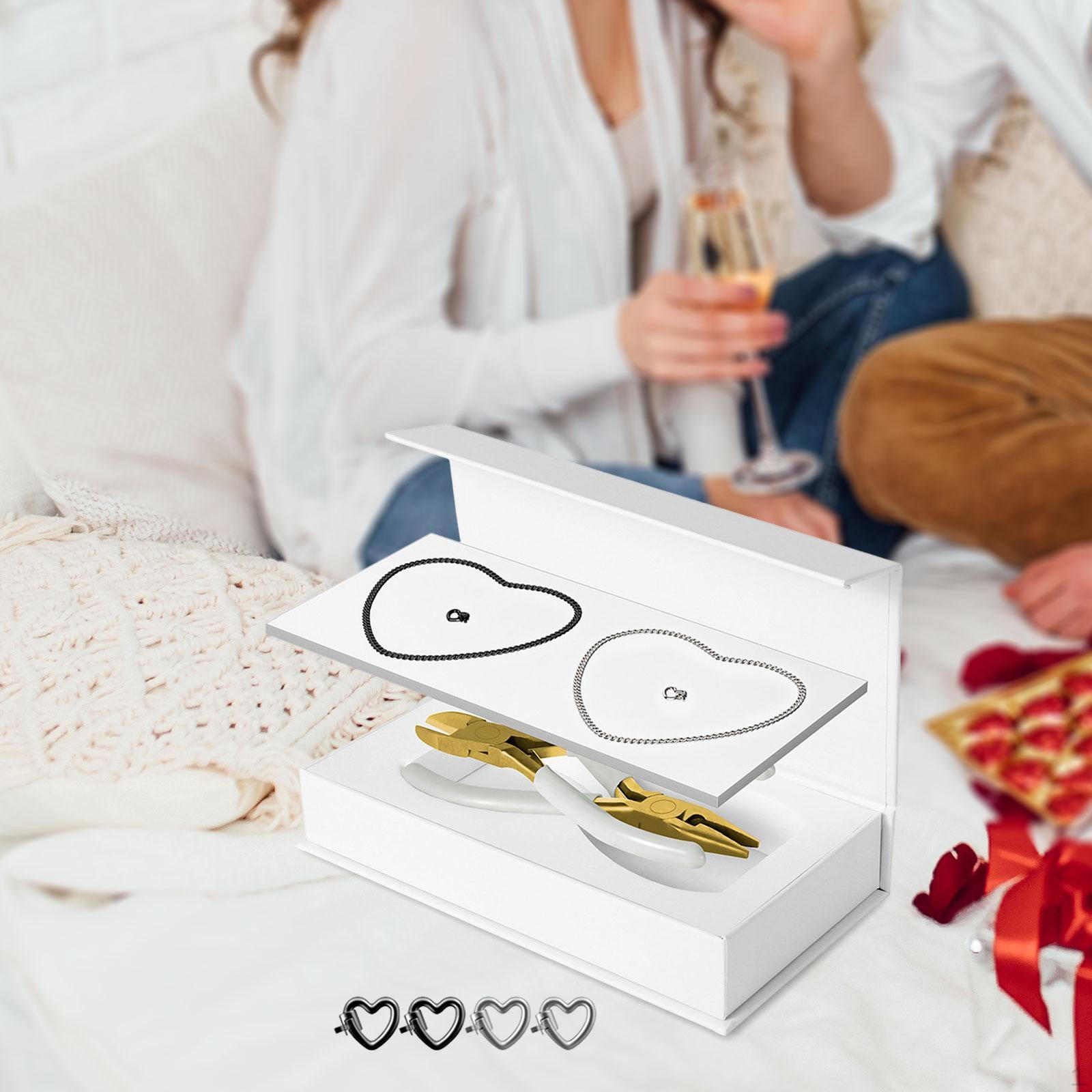 

Инструменты для изготовления постоянного браслета. Романтический проект «Сделай сам» для женщин на День благодарения. 1 Black 1 Silver