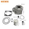 OTOM Motorcycle 47.5mm Cylinder Set 93210-84724/93210-56459/93450-16068 For YAMAHA YZ80 YZ85 Cylinder Block & Piston & Head Base