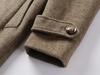 Herrarnas High-End Scoundrel Cool Wool Trenchcoat: Höst/Vinter Superlång Stil