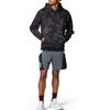 Under Armour Tie-Dye Casual Hoodie Loose-Fit Men Tops Black Grey 1380326-010