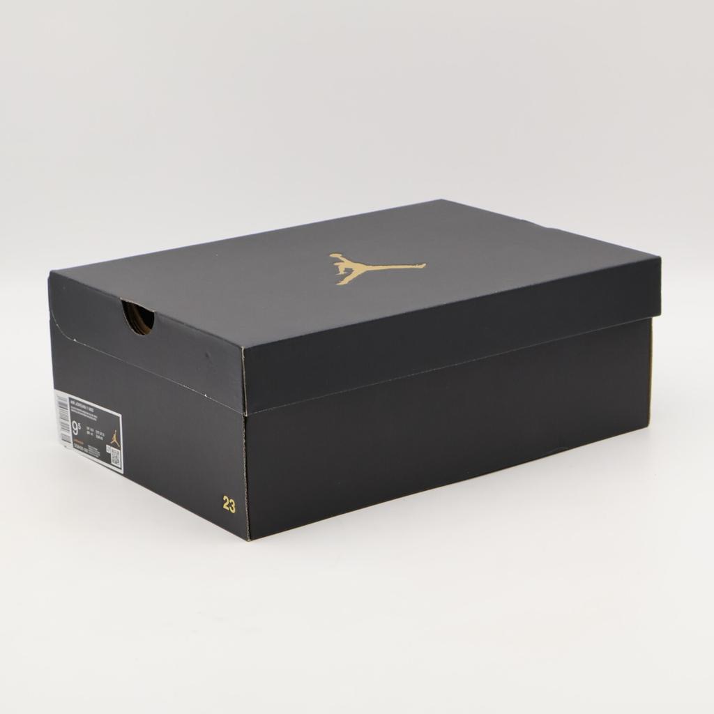 DQ8426-092 Nike Air Jordan 1 Mid Negro Verde Oliva Medio Vela Blanco (De hombre)