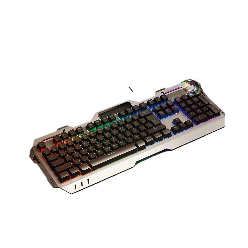 Mechanical Feel K2 Wired Keyboard and Mouse Set for Esports, Office, and Gaming.
