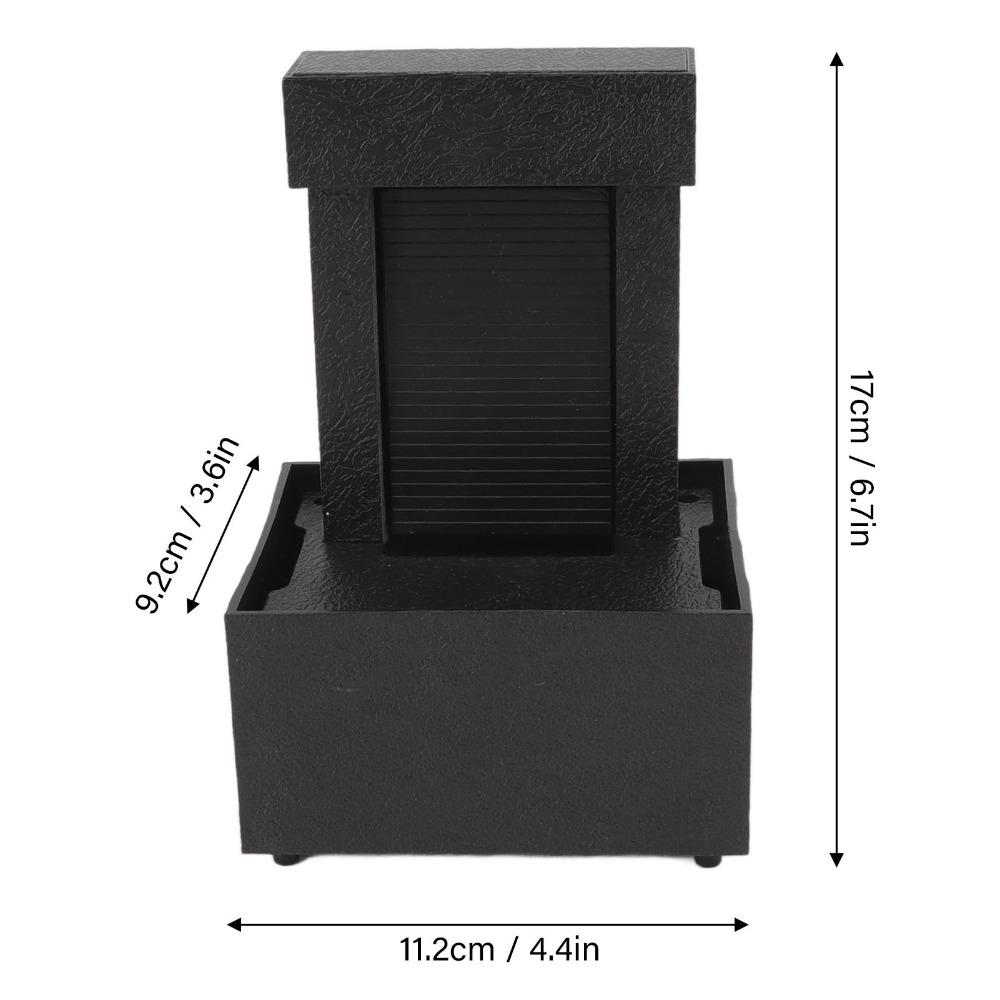 Plastic Indoor Plastic Flowing Water Ornament  Living Room Central Decor Piece