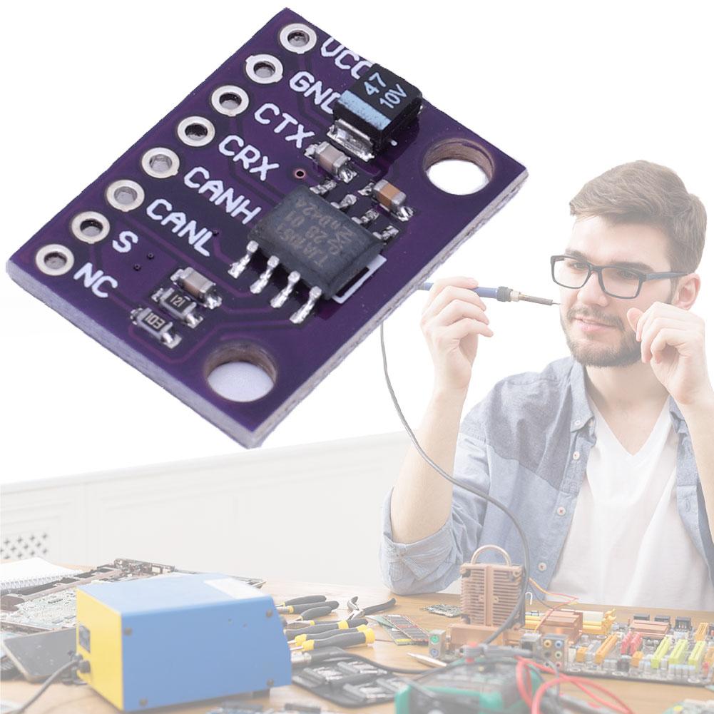 1-20pcs CJMCU-1051 TJA1051 CAN Transceiver Breakout Board 3V-5V High Speed Low Power Consumption 1Mbit/s CAN Transceiver Module