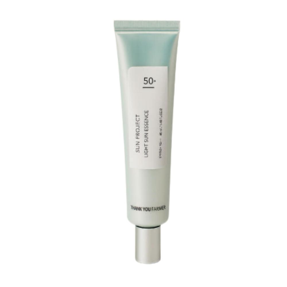 

THANK YOU FARMER Sun Project Light Sun Essence 40ml SPF50+ PA+++ - Refreshing Daily Watery Sunscreen
