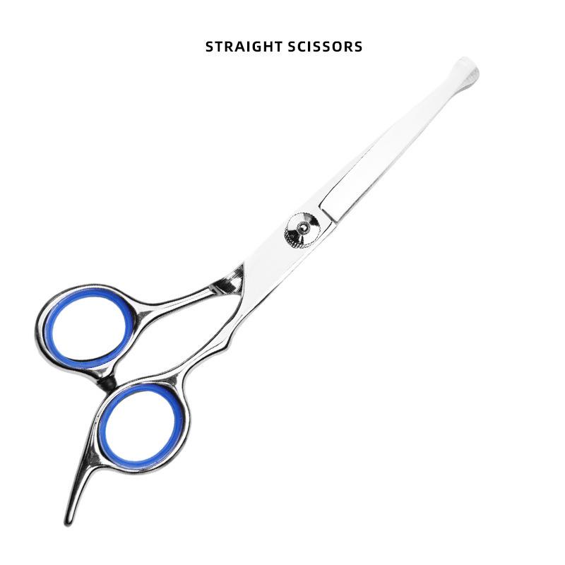 Professional Stainless Steel Pet Grooming Scissors - Safe and Anti-Scratch for Cats and Dogs