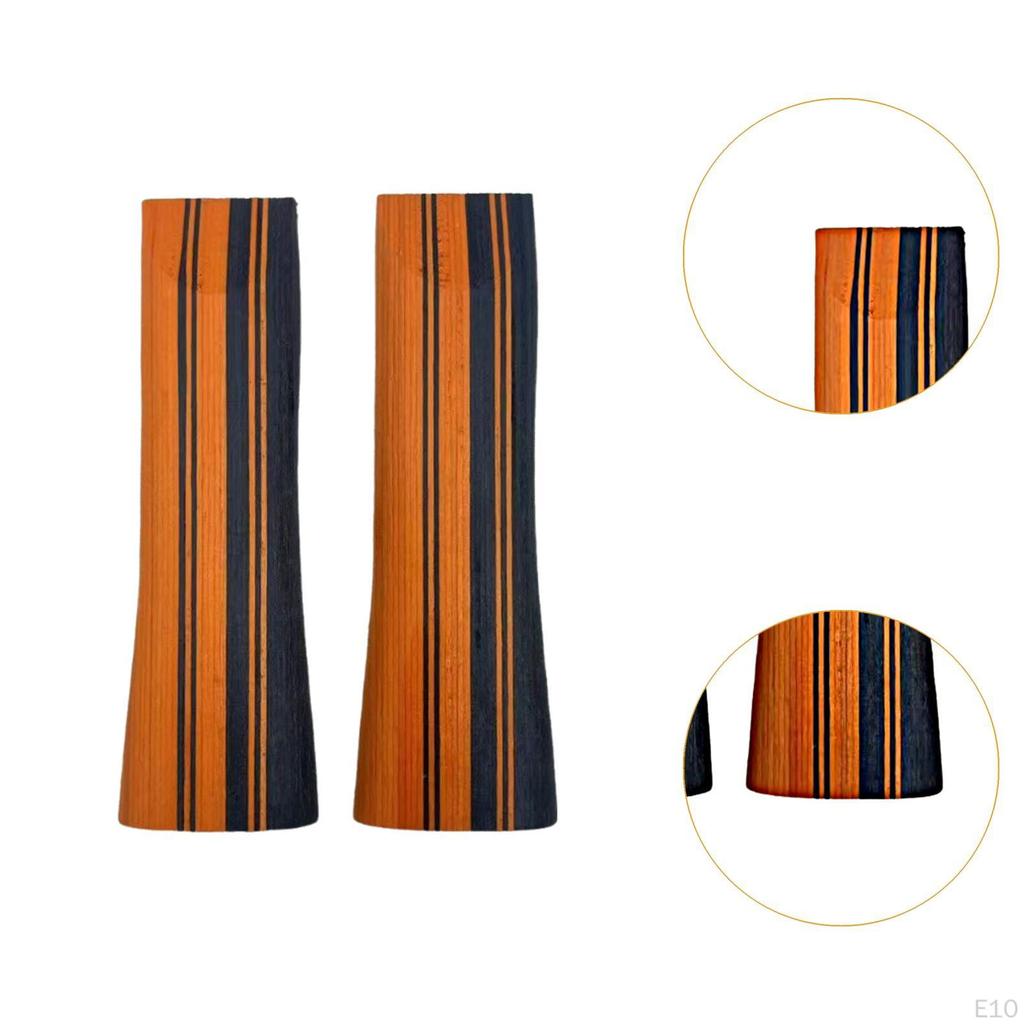 ,2Pcs Table Tennis Paddle Handle, Racket Professional Solid Wood Pong