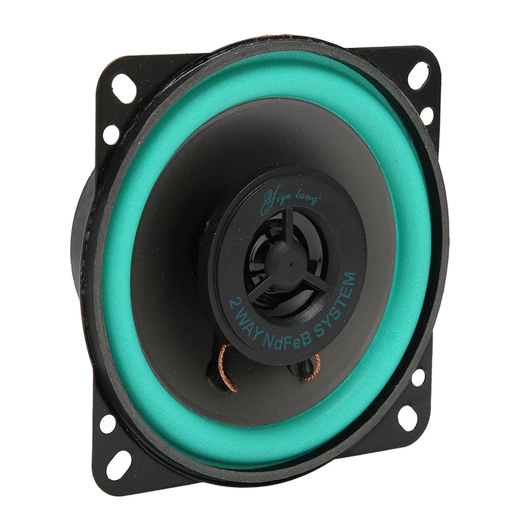 4 Inch Car Speakers 100W High Power Mid Range Stereo High Sensitivity Car Coaxial Speaker for Car Sound Systems