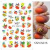 French Nail Stickers Liner Nail Art Decals Colorful Sliders Manicure Decor Summer