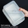 Refrigerator Meat Preservation Storage Box Food Grade Freezer Separate Frozen Meat Compartments for Kitchen Organization Boxes