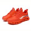2025 men's shoes spring new blade sneakers men's fashion Korean version breathable running shoes trendy shoes flying weaving 2025